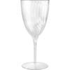 Lillian Tablesettings 96 Count Premium Champagne Flutes 6 oz. Clear Hard Plastic 1-Piece Disposable Glasses, Value Box(Wine Glasses – 96 Count)