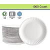 Nicole Home Collection Everyday Dinnerware Paper Plate, 9-Inch (100 count)(6 Inch – 1000 Count)