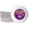 Nicole Home Collection Everyday Dinnerware Paper Plate, 9-Inch (100 count)(9 Inch – 100 Count)