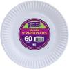 Nicole Home Collection Everyday Dinnerware Paper Plate, 9-Inch (100 count)(9 Inch – 60 Count)