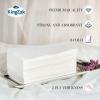 Premium White Napkins, 1/8 Fold Dinner Napkin, Disposable 2-Ply White Party Napkins, Value Pack 100 Count(2400 Count)