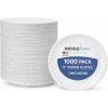 Nicole Home Collection Everyday Dinnerware Paper Plate, 9-Inch (100 count)(6 Inch – 1000 Count)